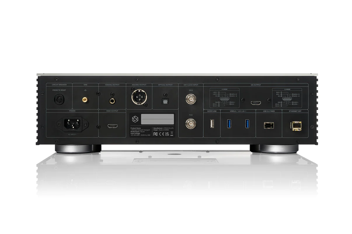 HiFi Rose RS130 HiFi Rose RS130 Network Transport rear