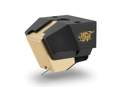 MoFi UltraGold MC Phono Cartridge front quarter