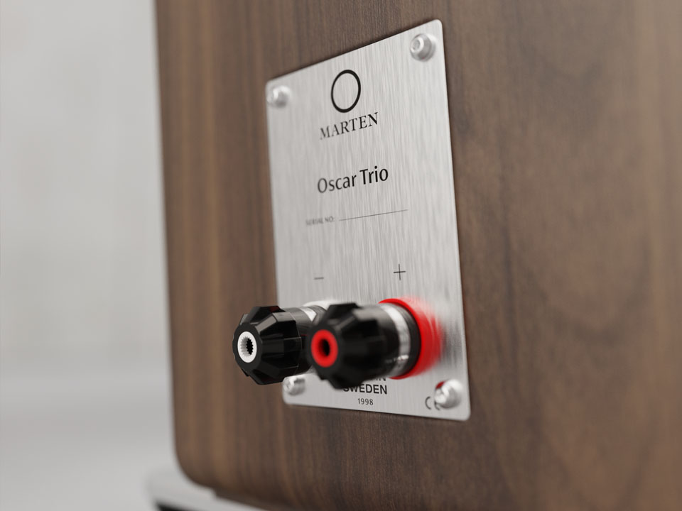 Marten Oscar Trio marten oscar trio speakers binding posts